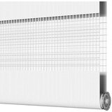 vidaXL Zebra senčilo bela 115x200 cm tkanina širina 110,9cm poliester | Shoptok.si