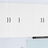 VidaXL Zidni kuhinjski ormarić s policom Zidne Bijelo 50 x 31 x 100 cm VidaXL Zidni kuhinjski ormarić s policom Zidne Bijelo 50 x 31 x 100 cm Slike