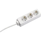 Razdelilna letev brez stikala 3-delna bela\, varnostni kontakt Electric 387.270S, (20641580)