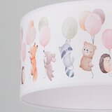  Brilagi - LED dečiji luster na sajli BOBO 1xE27/10W/230V Ø 35 cm bela/životinjice | Eponuda.com