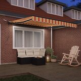  Tkanina za tende s Žuta i narančasta 300 x 250 cm Poliester | shoptok.hr