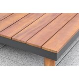 Gardenson LOUNGE GARNITURA akacija trd les aluminij | Shoptok.si