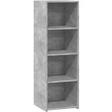 Maison Chic Visoka omara - Komoda - Predalnik betonsko siva 40x41x124 cm inženirski les, (21722676) Cene