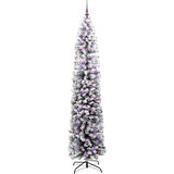 vidaXL Umjetno božićno drvce Zelena 240 cm PVC i čelik i plastika | shoptok.hr