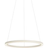 QAZQA Design hanglamp beige 60cm incl. LED 3-staps dimbaar - Girello | Shoptok.si