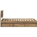  Okvir za krevet Umjetnička hrastovina 90 x 200 cm | shoptok.hr