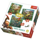 Trefl Sestavljanka 3v1 Dinozavri | Shoptok.si