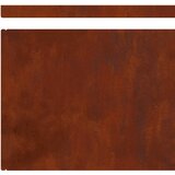  Ograda oko Travnjaka 4 pcs Rđa 450 x 0,05 x 25 cm | shoptok.hr