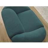 Bobochic Paris Turkizen fotelj iz tkanine bouclé Tina – | Shoptok.si