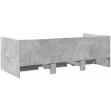  Dnevni krevet s ladicama bez madraca siva boja betona 90x200 cm | shoptok.hr