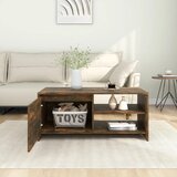  Stolić za kavu boja hrasta 102x50x45 cm konstruirano drvo | shoptok.hr