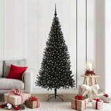  Božićno drvce Crna 180 cm PVC | shoptok.hr