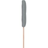  Naslon za glavu s dugmadi svjetlosivi 80 cm tkanina | shoptok.hr