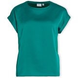 Vila Topi & Bluze Noos Top Ellette - Ultramarine Green Zelena Cene