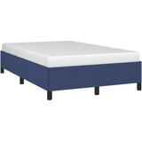  Okvir kreveta bez madraca plavi 120x190 cm od tkanine | shoptok.hr