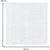 Petite&Mars Protizdrsna podloga Harry Square, 53x53 cm, bela | Shoptok.si