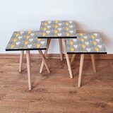 Hanah home Set 3 stočića 3Shp186 Grey | ePonuda.com