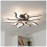  Brilagi - LED prigušiva plafonski luster TWIST LED/65W/230V 3000-6500K crna+daljinski upravljač | Eponuda.com