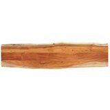 vidaXL Mizna plošča 160x40x3,8 cm pravokotna akacija naraven rob | Shoptok.si
