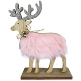  Pinky, novogodišnja dekoracija, drvena, irvas, 23cm ( 751855 ) Cene