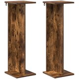  Stalak za biljke 2 pcs Dimljeni Hrast 25 x 25,5 x 80,5 cm | shoptok.hr
