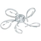 Eglo vallemare stropna/5, led, 5x6,6w, krom/kristal bijela | shoptok.hr