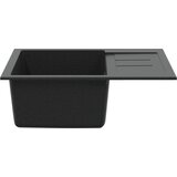  Umivaonik Crna 620 x 500 mm 80% kvarc i 20% smola | shoptok.hr