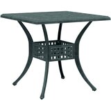  Vrtni stol zeleni 80x80x75 cm od lijevanog aluminija | shoptok.hr