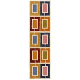 Flair Rugs Ročno tkan volnen tekač 60x230 cm Retro Blocks – | Shoptok.si