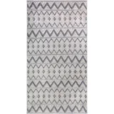 Vitaus Siva pralna preproga 80x150 cm Zig Zag –