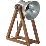 Stolna svjetiljka 25 W vintage srebrna 30x17x40 cm E27 | shoptok.hr