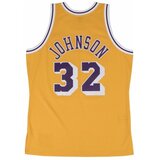 Mitchell And Ness Majice s kratkimi rokavi Nba Swingman Jersey 20 Los Angeles Lakers 198485 Magic Johnson Rumena | Shoptok.si