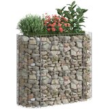  Gabionska povišena gredica od pocinčanog željeza 120x50x100 cm | Eponuda.com