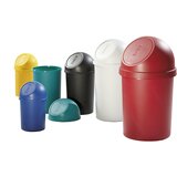 Helit Posoda za odpadke, iz umetne mase, odpiranje na pritisk, prostornina 25 l, VxØ 615 x 315 mm, črn, DE 3 kosi | Shoptok.si