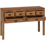  Kreveta Prirodna 110 x 35 x 75,5 cm Čvrsto teak drvo | shoptok.hr