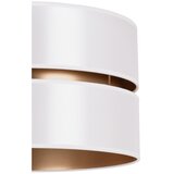  Duolla - Visilica na sajli DUO 1xE27/15W/230V prečnik 40 cm bela/zlatna | Eponuda.com