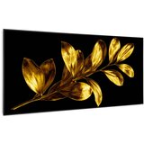 Klarstein wonderwall air art smart, infracrveni grijač, zlatni list, 120 x 60 cm, 700 w cijene