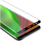 Cadorabo Oklepni film Full Screar, združljiv s Samsungom - zaščitnim filmom v prozornem s črno -kaljenim zaščitnim steklom v 9H trdoti s 3D dotikom, (20605044) | Shoptok.si
