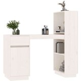 vidaXL Radni stol bijeli 110 x 53 x 117 cm od masivne borovine | shoptok.hr