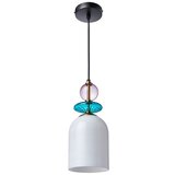  Visilica na sajli TROPEA 1xE27/15W/230V crna/dimljeno-ljubičasta/plava/bela | Eponuda.com