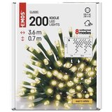 Emos LED božične ledene sveče, 3,6 m, zunanje in notranje, topla bela, programi D4CW01 | Shoptok.si