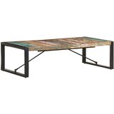  Stolić za kavu 140 x 70 x 40 cm od masivnog obnovljenog drva | Eponuda.com