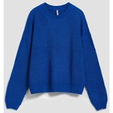 Marisse Azure Round Neck Sweater | Shoptok.si