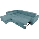 MID.YOU KOTNA SEDEŽNA GARNITURA, velur barve petroleja | Shoptok.si