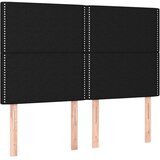  Box spring postelja z vzmetnico LED črna 140x190 cm b | Shoptok.si