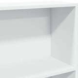 vidaXL Knjižna omara bela 80x24x109 cm inženirski les | Shoptok.si