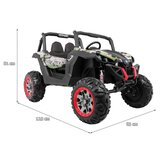  Dječje električno terensko vozilo SuperStar 4x4 – kamuflažno | shoptok.hr