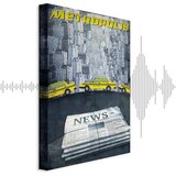  Slika - Metropolis (1 Part) Vertical 80x120 Akustična | shoptok.hr