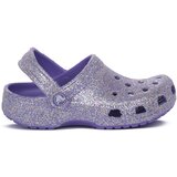 Crocs Natikači PURPCHUNKY GLITTER Siva | Shoptok.si