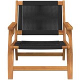  Vrtni namještaj 2 pcs Crna 67 x 76 x 73 cm Čvrsto drvo akacije | Eponuda.ba